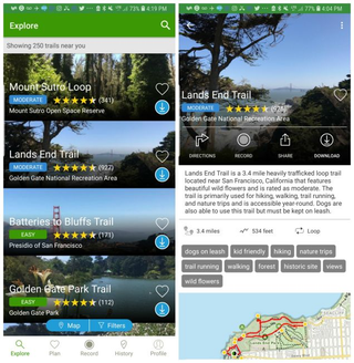 Illustration for article titled Encuentra los mejores sitios para ir de excursión que haya cerca de ti con esta app